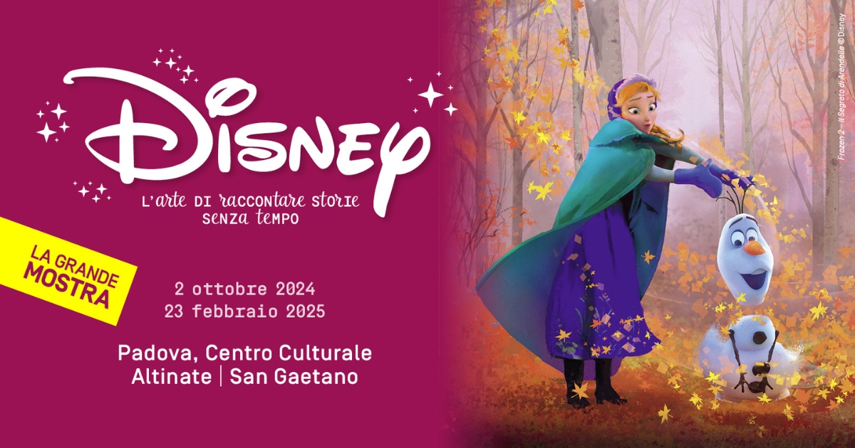 Hotel per Mostra “Disney. L’arte di raccontare storie senza tempo”